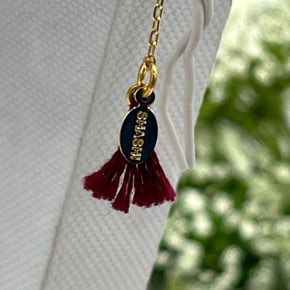 Shashi Magical Pegasus Coin Charm 18K Gold Plated Long Necklace USA Made - Picture 9 of 13